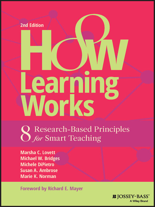 Title details for How Learning Works by Marsha C. Lovett - Available